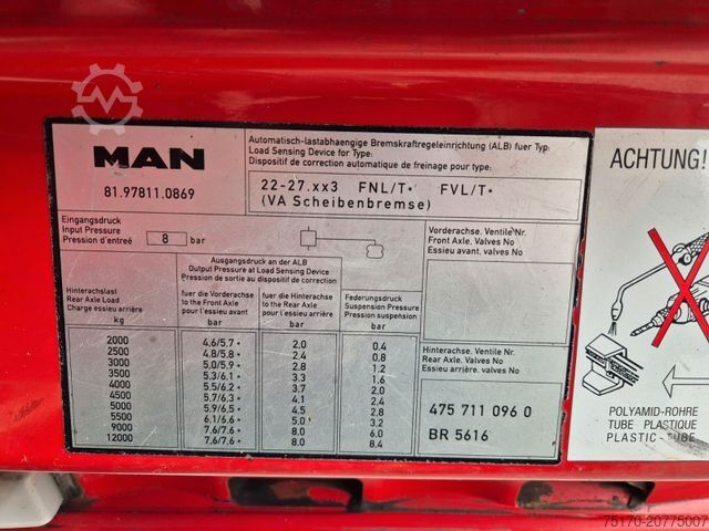 Spezial-LKW MAN FE 26.360 LF 8 Löschfahrzeug