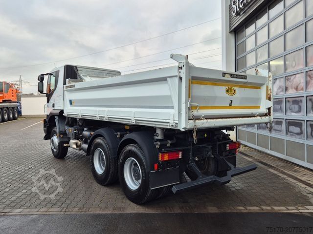 Dreiseitenkipper LKW IVECO Trakker AT260T41W 6x6 Meiller AHK