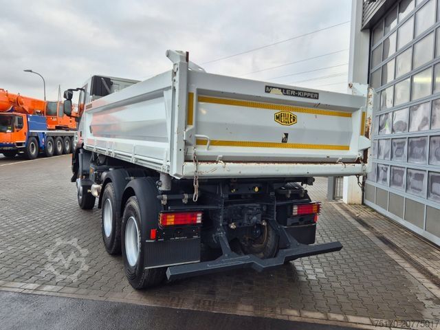 Dreiseitenkipper LKW IVECO Trakker AT260T41W 6x6 Meiller AHK