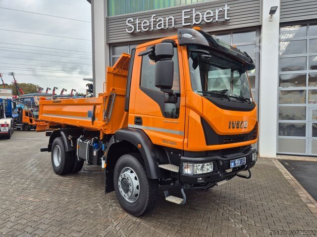 Dreiseitenkipper LKW IVECO ML150E28W 4x4 Meiller Dreiseitenkipper 2xAHK