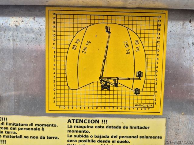 Lkw-Arbeitsbühne NISSAN Cabstar NT400 Palfinger P 160 TX 16m 1.104h