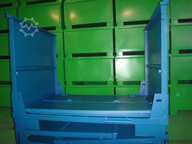 Gitterbox PlattIert falten Gitterbox oblachowany składany Gitterbox PlattIert falten