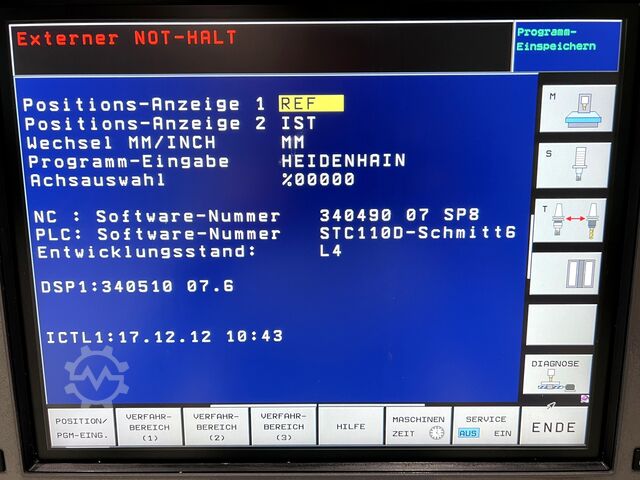 5-Achs-Bearbeitungszentrum Primacon PFM 4024-5D