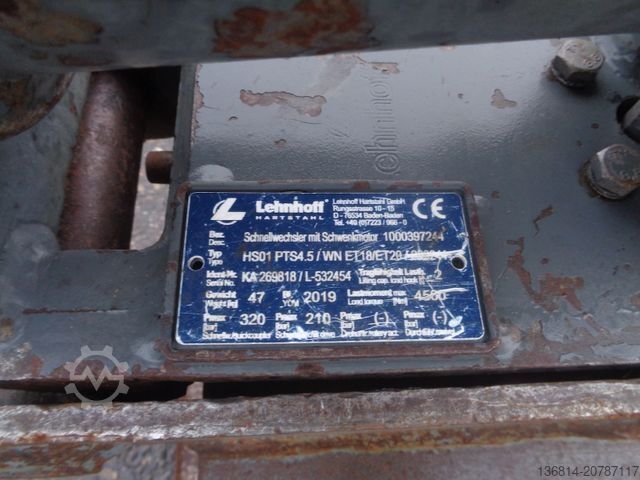 Minibagger WACKER ET20 VDS Powertilt 3 x Löffel