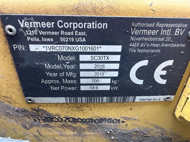 Strunkfräse Stobbenfrees SC30TX - Gebruikt