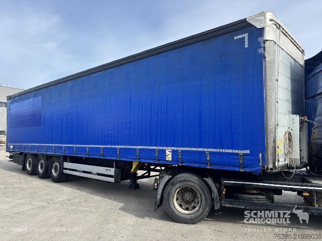 Open semitrailer with tarp Schmitz Cargobull Semitrailer Curtainsider Standard