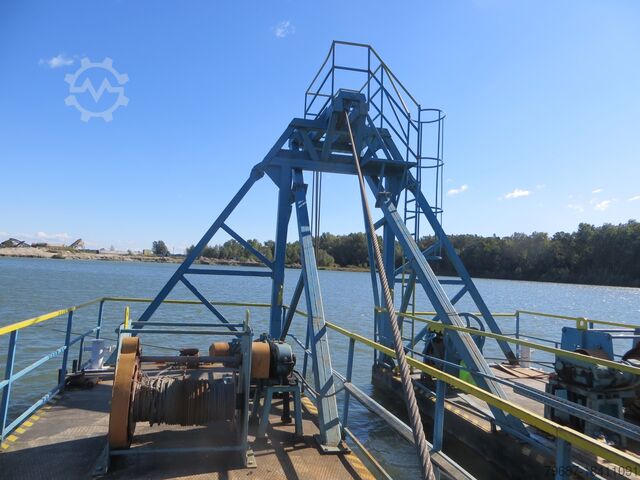 Float dredger with bucket conveyor Ungarische Sonderanfertigung VUK 120/15,5