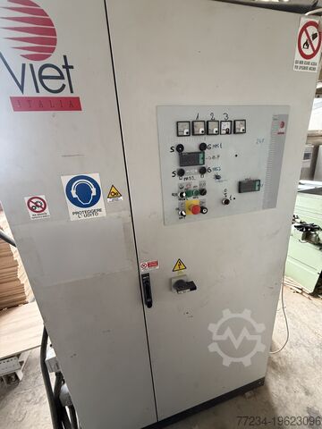 Wide belt sander Viet top and bottom sanding line Challange 333TM + Valeria 3CCC Inf.