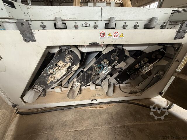 Wide belt sander Viet top and bottom sanding line Challange 333TM + Valeria 3CCC Inf.