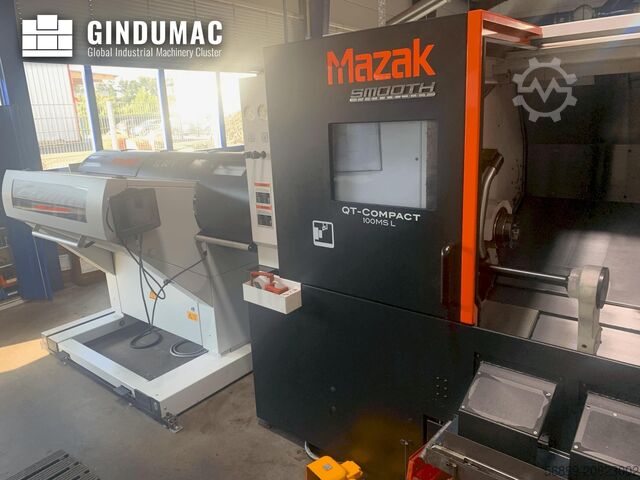 Horizontal-Drehmaschine Mazak QTC 100 MSL