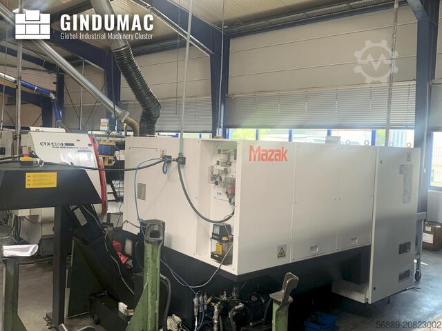 Horizontal-Drehmaschine Mazak QTC 100 MSL