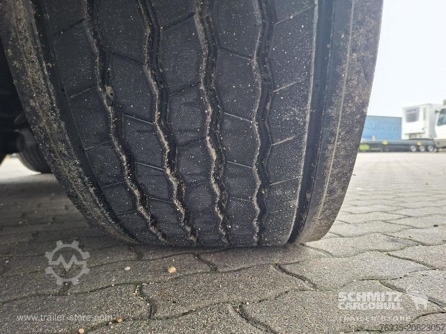 Auflieger mit Pritsche & Plane Schmitz Cargobull Curtainsider Mega