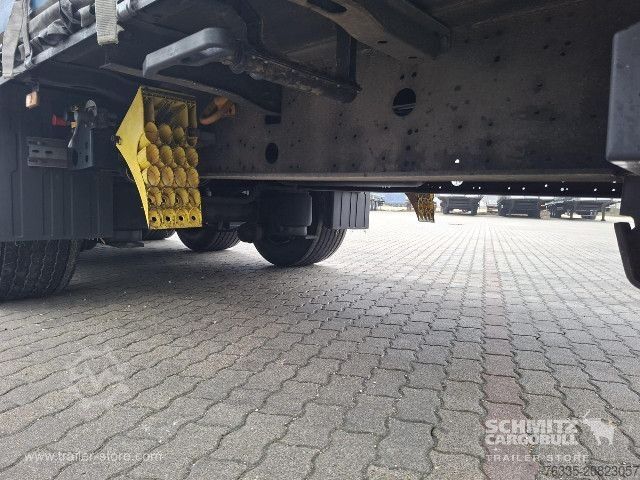 Auflieger mit Pritsche & Plane Schmitz Cargobull Curtainsider Mega