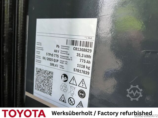 Vierwege Schubmaststapler Toyota FRE 270