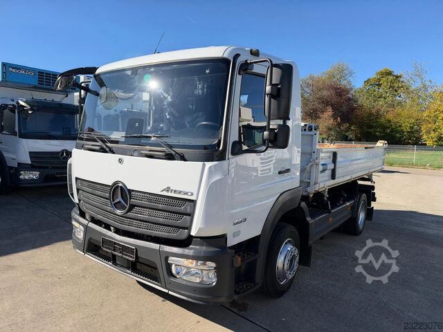 Three-sided tipper truck MERCEDES-BENZ ATEGO 1223 K Kipper MEILLER 3-Seiten*2 X AHK
