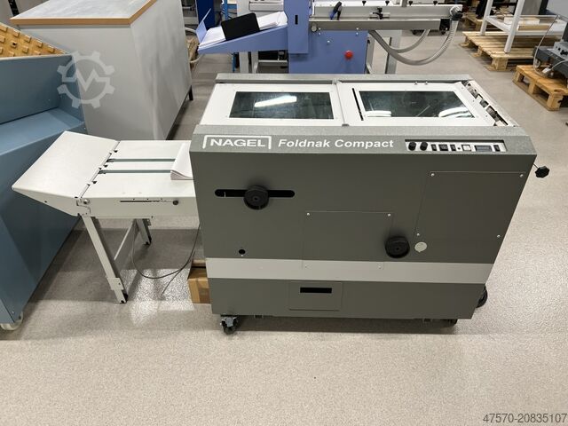 Booklet Maker with Trimmer Nagel Foldnak Compact Booklet Maker with Trimmer