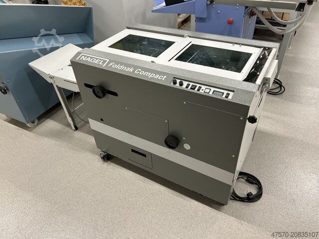 Booklet Maker with Trimmer Nagel Foldnak Compact Booklet Maker with Trimmer