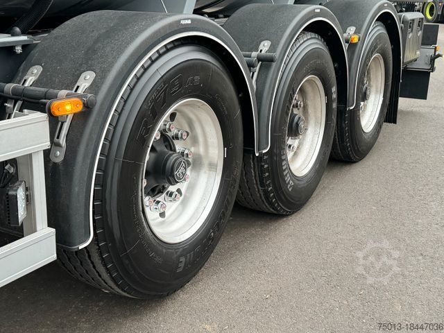 Tanker semitrailer KÄSSBOHRER V2A 32 cbm Drucktank, BÖRGER FL1036, MIETEN?