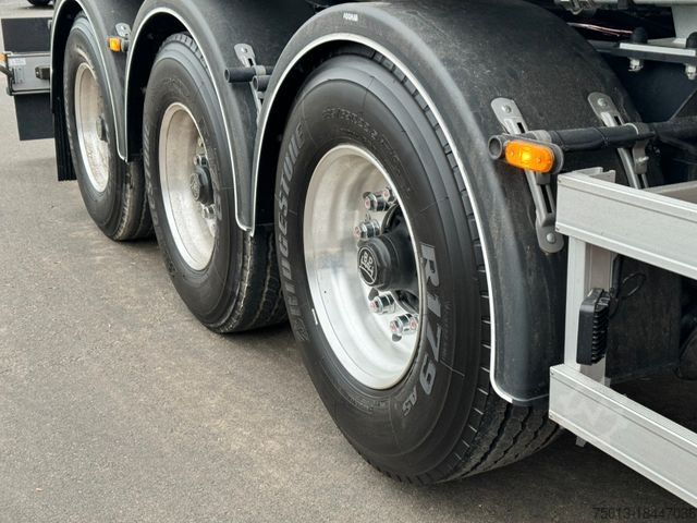 Tanker semitrailer KÄSSBOHRER V2A 32 cbm Drucktank, BÖRGER FL1036, MIETEN?