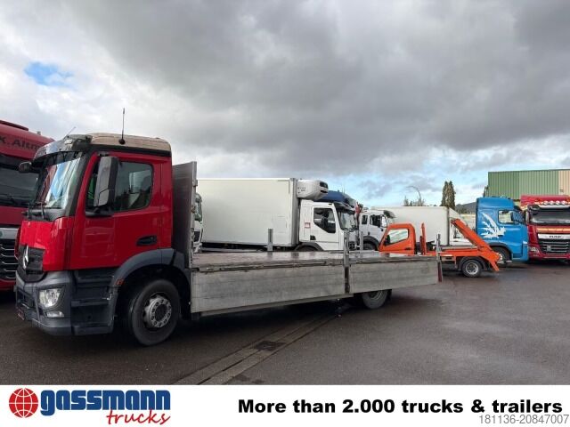 LKW mit Pritsche (offen) Mercedes-Benz Antos 1824 L 4x2, 2xAHK