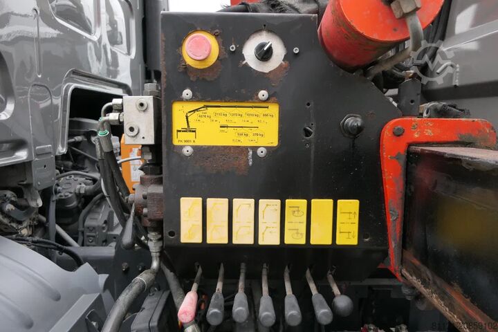 Kipper mit Kran DAF LF 230 | PALFINGER PK9001 | Remote Control | 92...