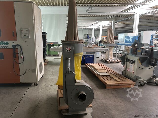 Mobile extraction unit, greetings Gruss fahrbar