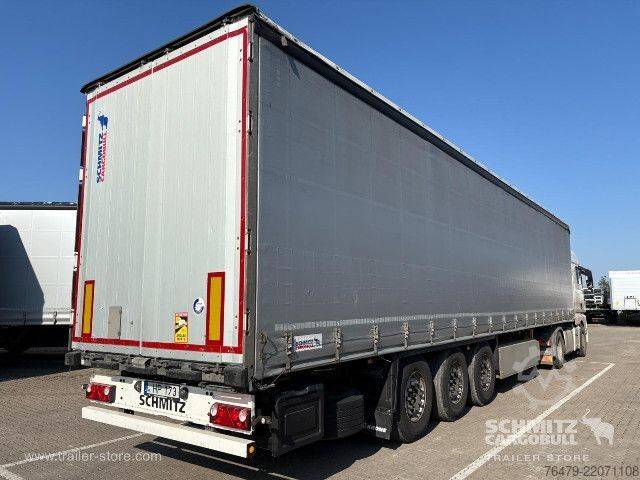 Auflieger mit Pritsche & Plane Schmitz Cargobull Curtainsider Standard