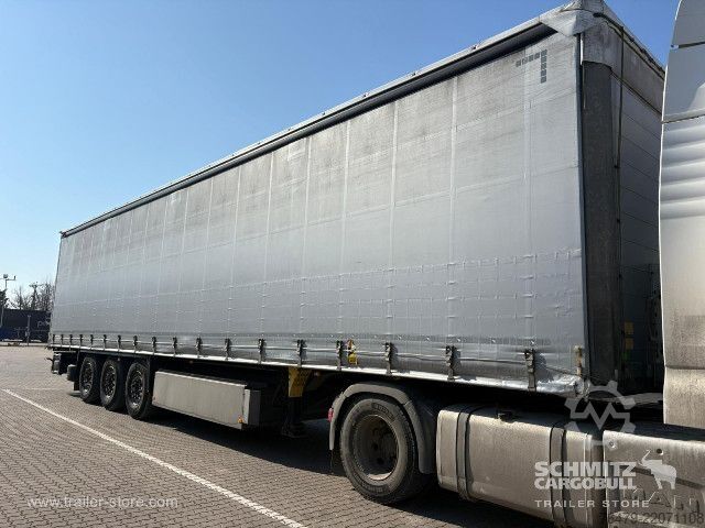 Auflieger mit Pritsche & Plane Schmitz Cargobull Curtainsider Standard