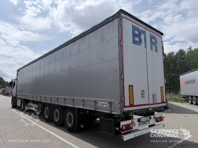 Auflieger mit Pritsche & Plane Schmitz Cargobull Curtainsider Standard