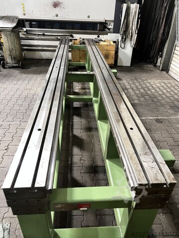 Aufspannplatte Günter Wensing Maschinenuntergestell