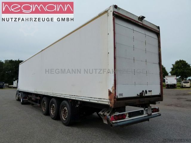 Box semitrailer KÖGEL SPKH24, Scheibenbremse, Liftachse, deutsch
