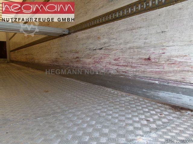 Box semitrailer KÖGEL SPKH24, Scheibenbremse, Liftachse, deutsch