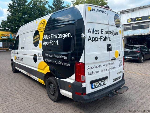 High top van MAN TGE Kasten lang/hoch / AHK / KAM