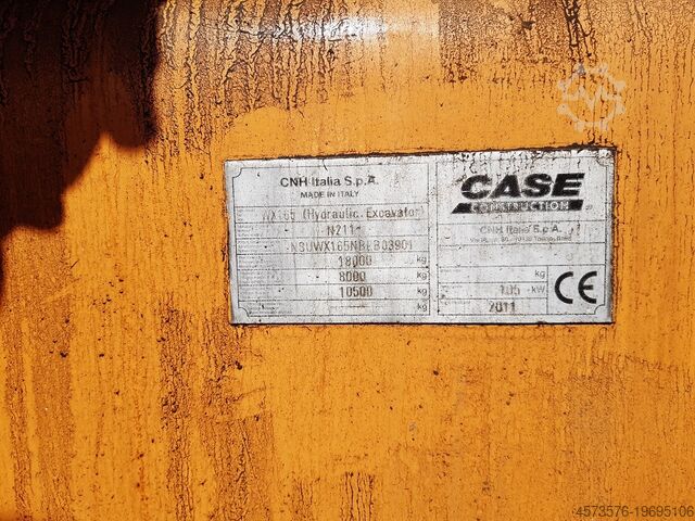 Mobile excavators Case WX165
