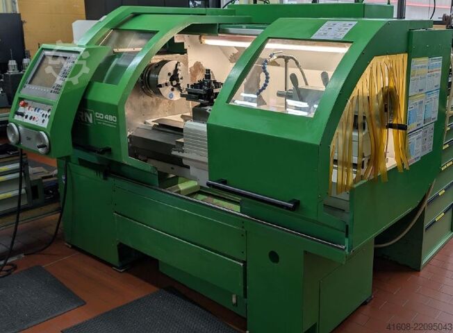 Lathe -  cycle-controlled DMT CD 480