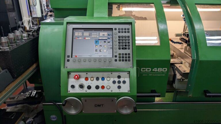 Lathe -  cycle-controlled DMT CD 480