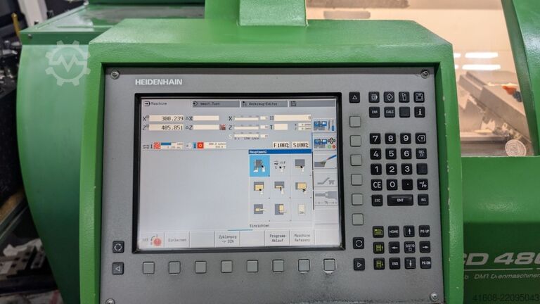 Lathe -  cycle-controlled DMT CD 480