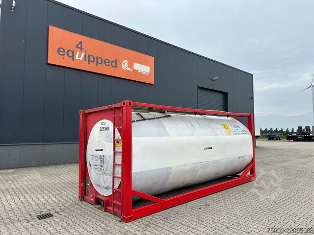 Tankcontainer Trencor Containers 20FT ISO / 25.000L / 1-COMPARTMENT / T11 / 22T6