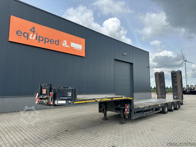 Low loader Broshuis 3ABSD Lowloader 3-axle / GVW: 59.000kg / Neck: ...