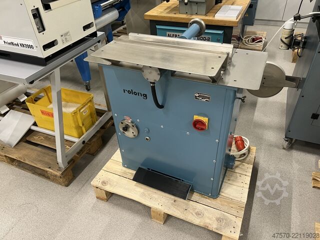 Book binding machine Rolong Hydraulic Book Spine Calibration Press