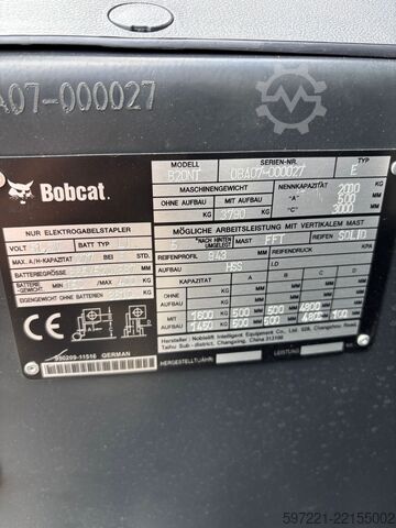 Electric - 3 wheels Bobcat B20NT Li-Ion Neugerät!!!