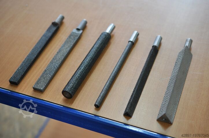Rasps for carpenter PS0 Zimmermann Sechs Maschinenraspeln