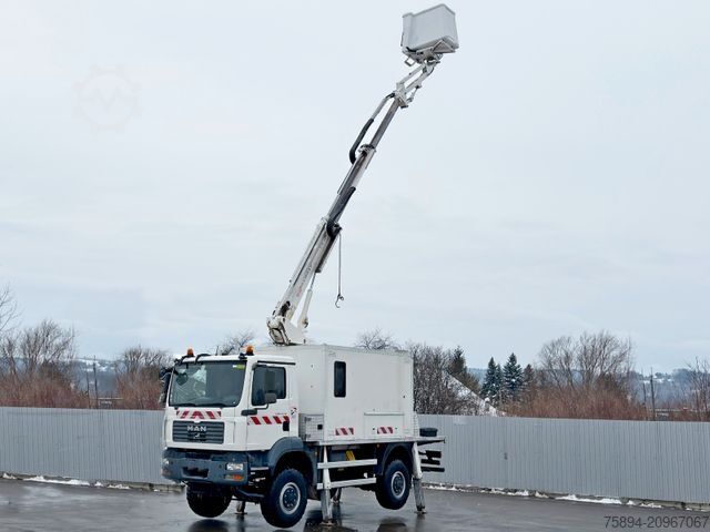 Truck-mounted work platform MAN TGM 13.240* Hubarbeitsbühne *COMILEV EN 170 TPC