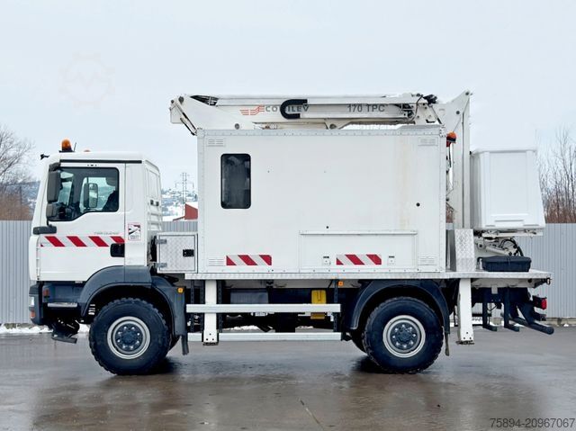 Truck-mounted work platform MAN TGM 13.240* Hubarbeitsbühne *COMILEV EN 170 TPC