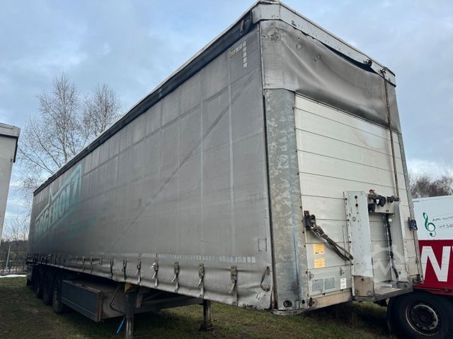 Open semitrailer with tarp SCHMITZ CARGOBULL SCS 24/L-1362, Coilmulde