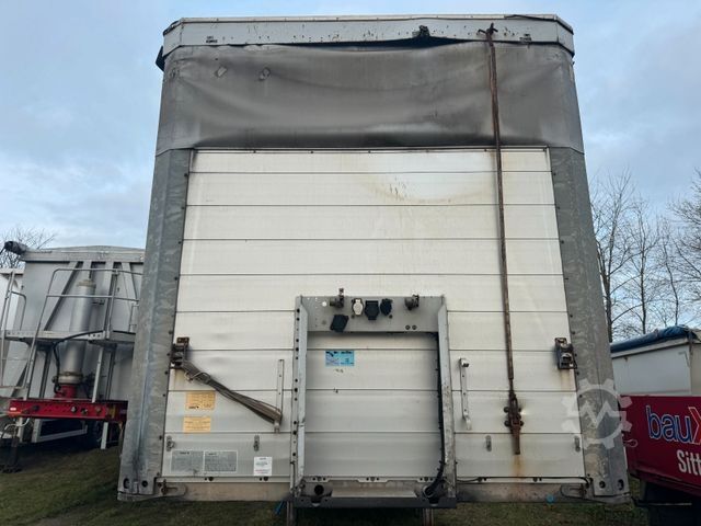 Open semitrailer with tarp SCHMITZ CARGOBULL SCS 24/L-1362, Coilmulde