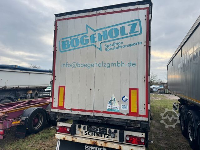 Open semitrailer with tarp SCHMITZ CARGOBULL SCS 24/L-1362, Coilmulde
