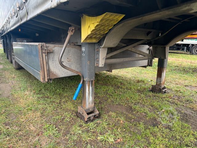 Open semitrailer with tarp SCHMITZ CARGOBULL SCS 24/L-1362, Coilmulde