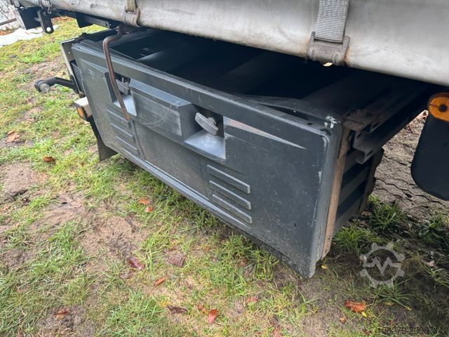 Open semitrailer with tarp SCHMITZ CARGOBULL SCS 24/L-1362, Coilmulde