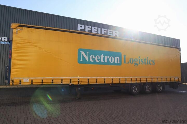 Curtain sided Schmitz Cargobull SCB3ST CoC Documents, TuV Loading Certificate, Dut